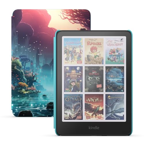 Amazon Colorsoft Kids Farbe-Kindle mit Hülle, 16 GB, neueste Generation